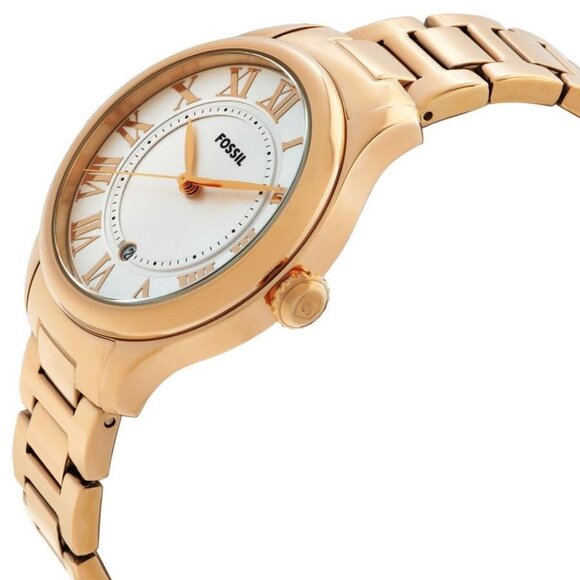 NWT Fossil Fashion Ladies Quartz Steel Authentic Watch - Picture 2 of 3